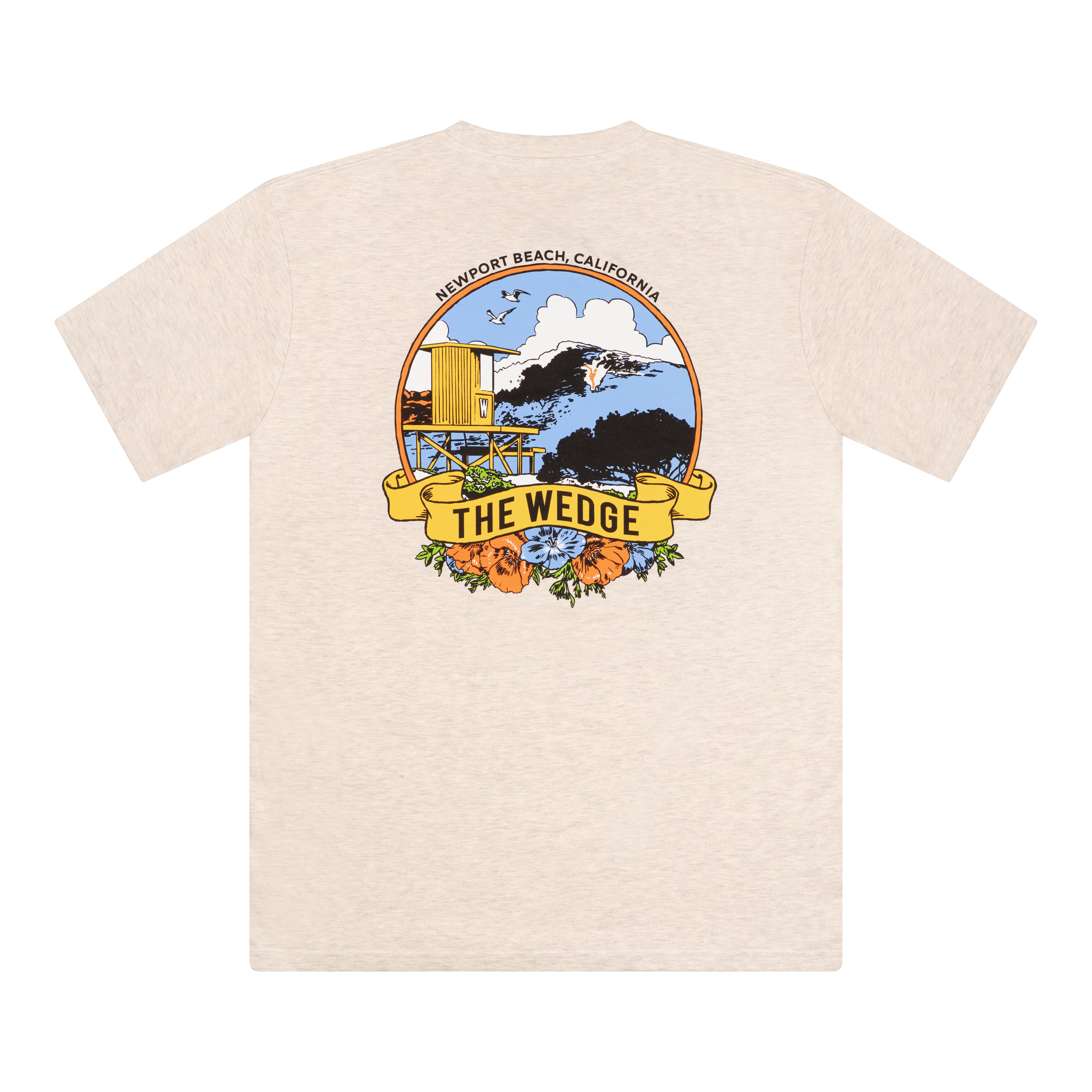 Wedge Tower Men's T-Shirt - Yucca Fins