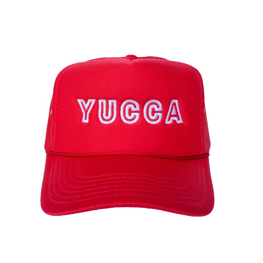 Yucca Foam Trucker Red - Yucca Fins
