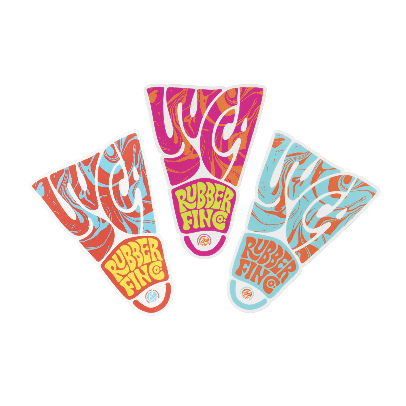 Tripper Fin Sticker - Yucca Fins