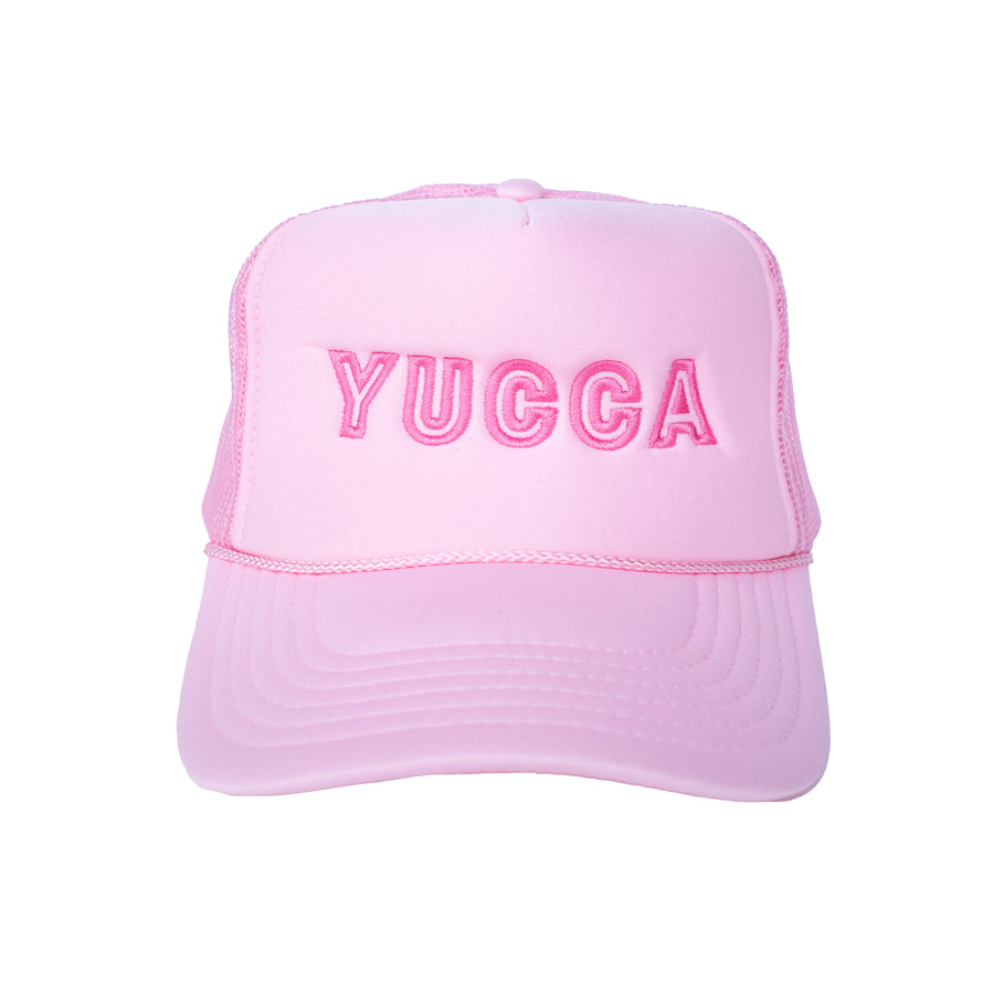 Yucca Foam Trucker Pink - Yucca Fins